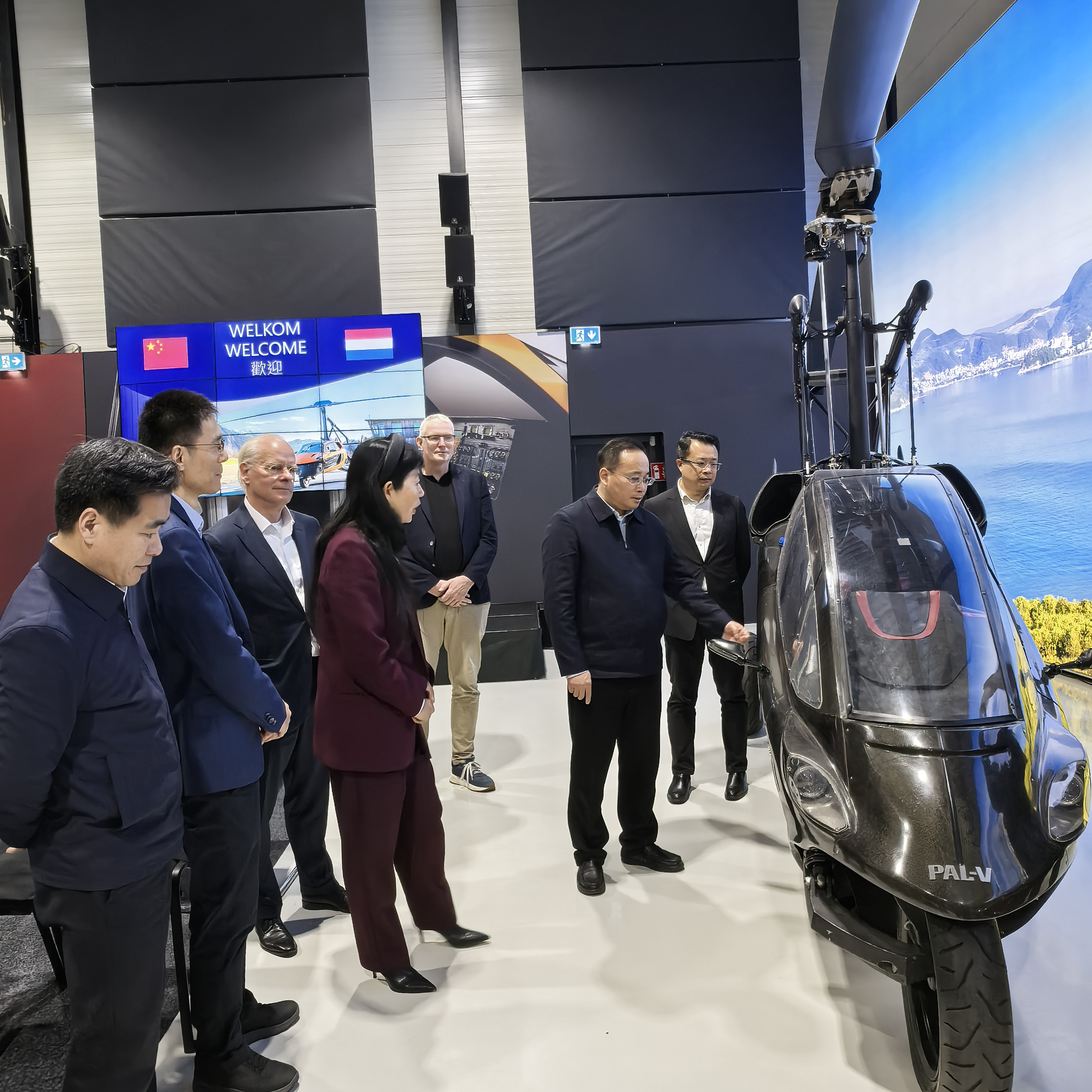 顾坤率代表团赴德国荷兰开展经贸合作交流