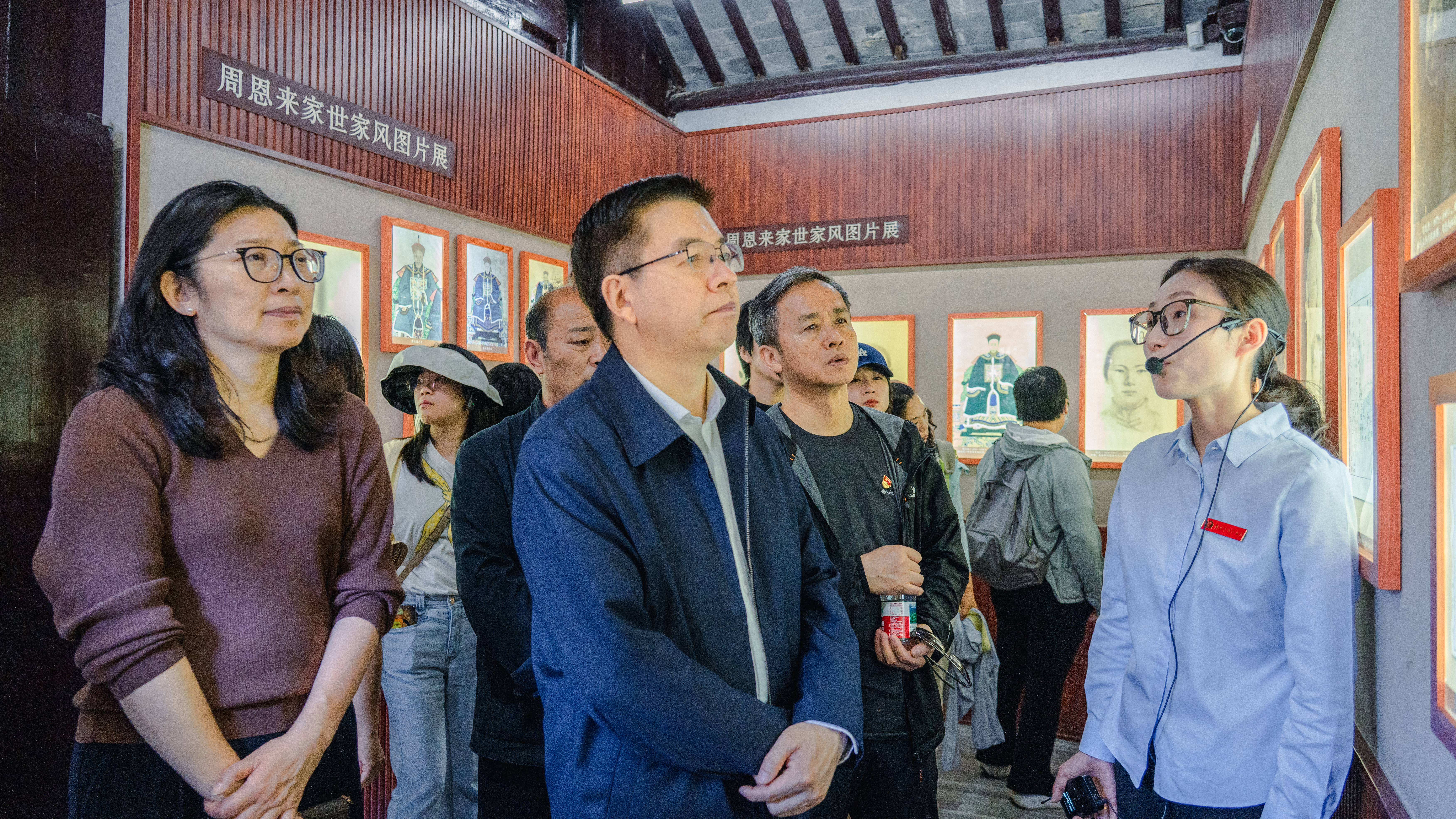 全国对外友协副会长卢向东一行来淮调研